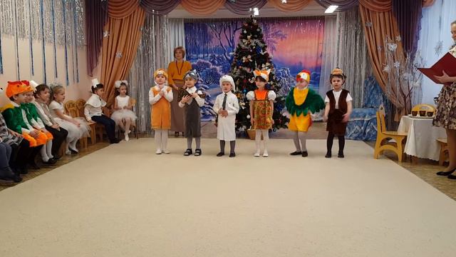 Утренник НГ 2017-2018 г. в д/с "Светлячок" смотреть онлайн