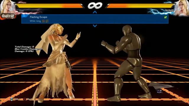 Tekken 7 - Nina Move List смотреть онлайн