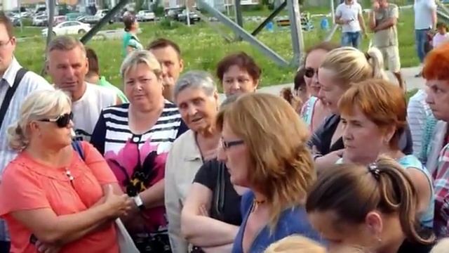 Балашиха.Мкр-н 22.Отсутствие гор. воды.Собрание 11.07.13. смотреть онлайн