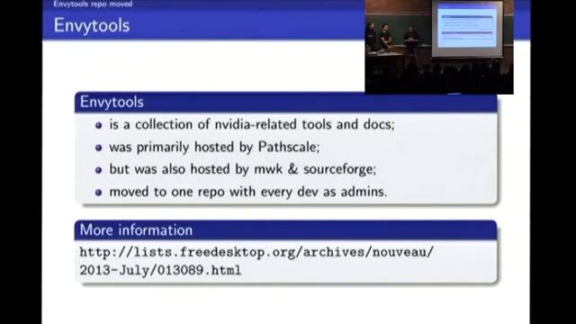 [FOSDEM 2014] Nouveau - On-going work, demos and research смотреть онлайн