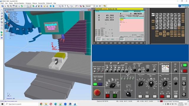 Главные режимы станка с ЧПУ на примере Fanuc Doosan и др. 26.12.2022 смотреть онлайн