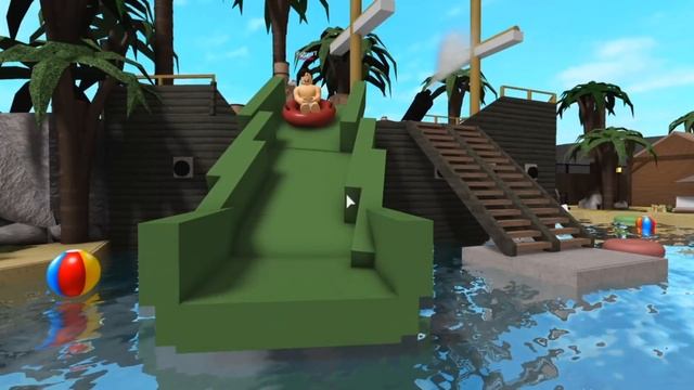 GOING TO A WATERPARK WITH THE FAMILY ON BLOXBURG | Roblox Roleplay смотреть онлайн