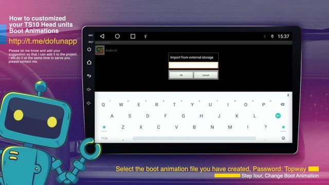 How to customized your TS10 Head units Boot animations? | 如何给自己的 TS10定制一个开机动画？ смотреть онлайн