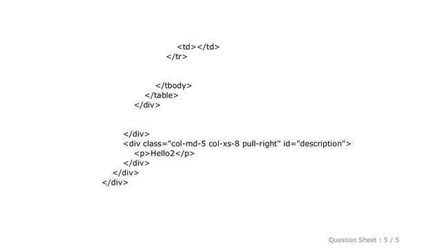 HTML : Giving height to table and row in Bootstrap смотреть онлайн