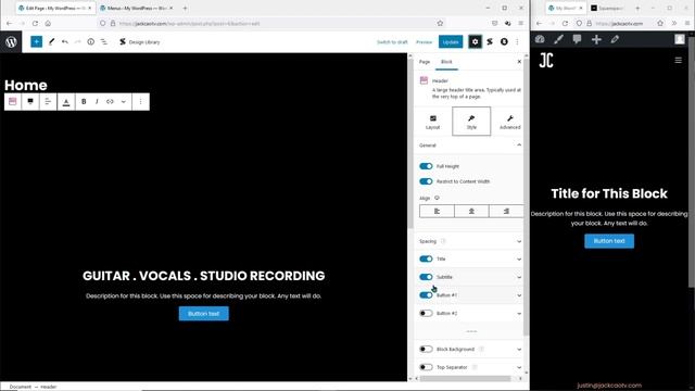 Create A Personal Portfolio Website for Free with WordPress Gutenberg смотреть онлайн