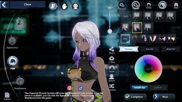 Tower Of Fantasy - создаём персонажа!