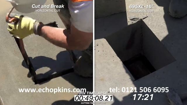 Diamond Chainsaw Vrs Husqvarna Cut n Break смотреть онлайн