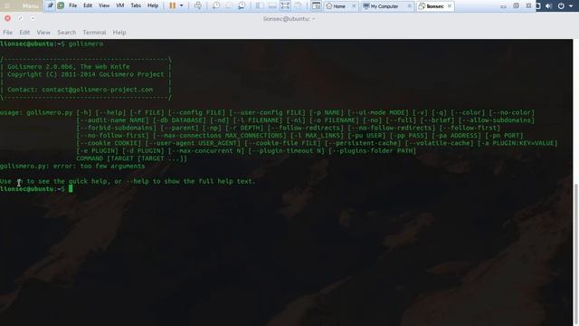 Golismero Tools Tutorials By Example смотреть онлайн