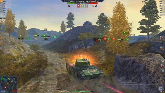World of Tanks Blitz, ARL 44 плюсы и минусы.Но вроде как француз что то может. смотреть онлайн