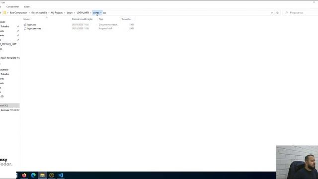 PC Soft Web Dev Construindo Login Template HTML5, CSS, JS смотреть онлайн