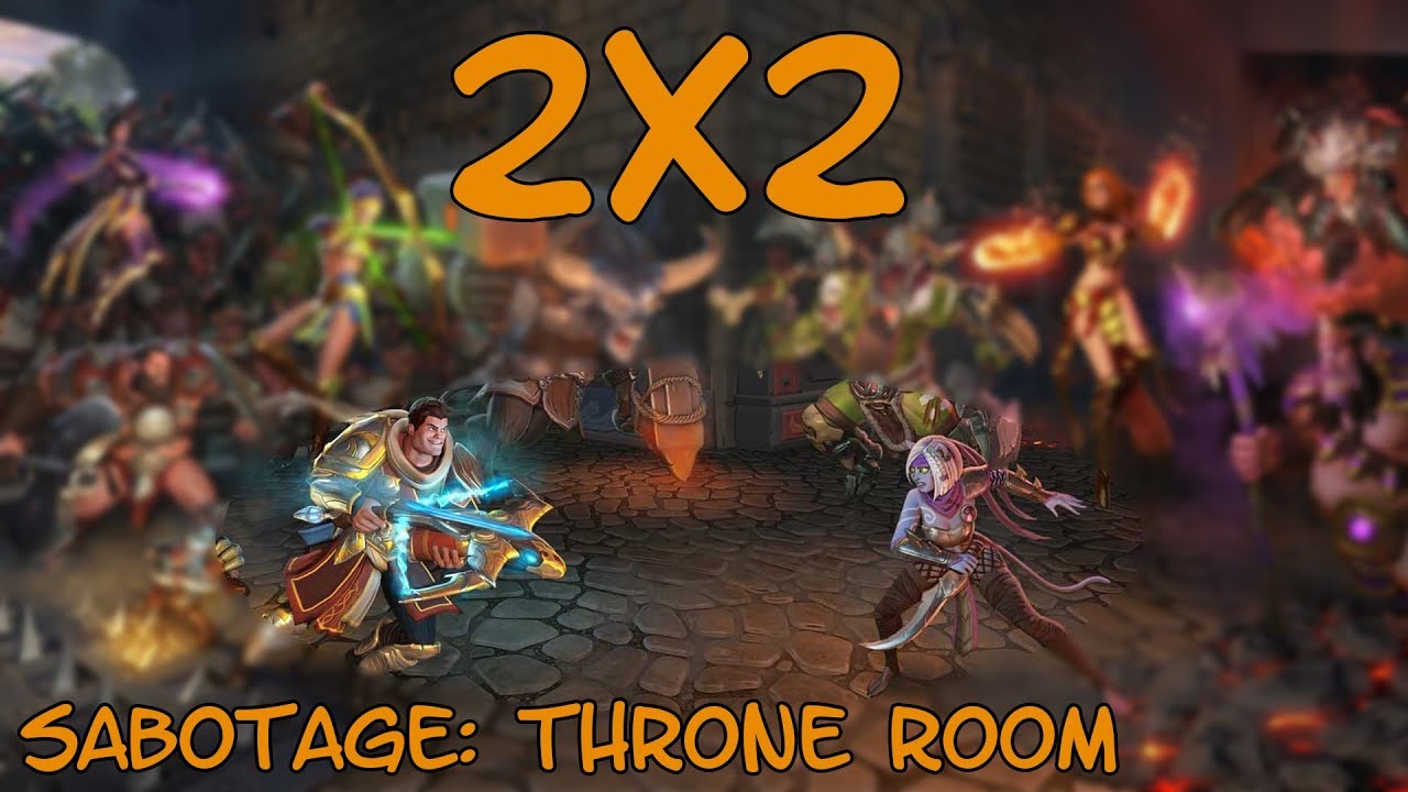 Orcs Must Die! Unchained — Sabotage 2x2: Throne Room (Deadeye)
