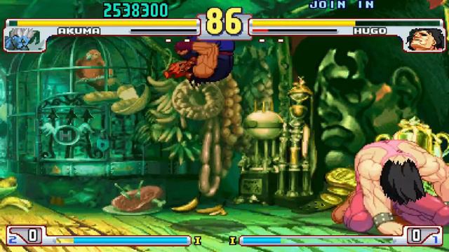 Street Fighter III 3rd Strike: Shin Akuma 神 Playthrough #2 (MAME) (1080p 60fps) смотреть онлайн