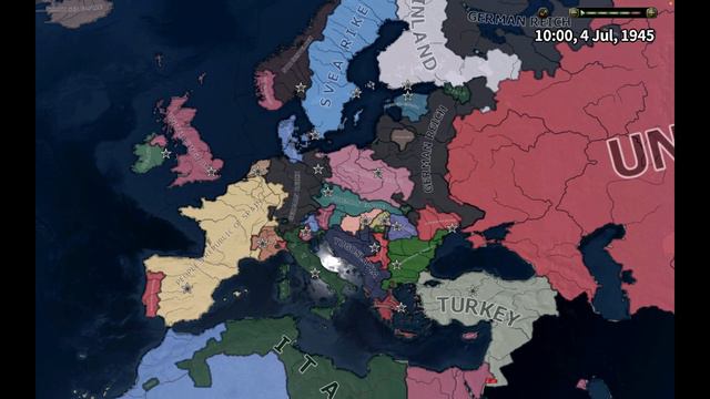 Total CHAOS AI Mod | HOI4 Timelapse смотреть онлайн
