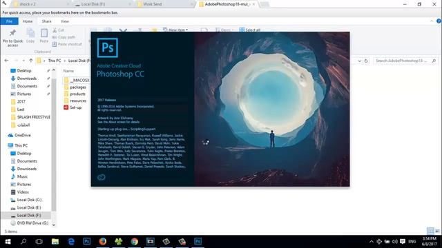 كيفية تثبيت وتفعيل Photoshop CC 2017 смотреть онлайн