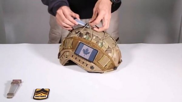 Чехол-кавер для шлема Fast, OPS-CORE, нашлемник для шлемов типа OPS-Core Fast и других аналогов