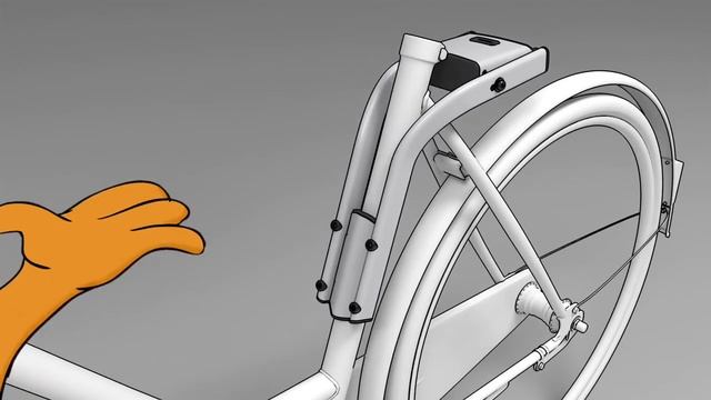 Montage siège GMG Yepp Maxi sur tube de selle avec cadre universel смотреть онлайн