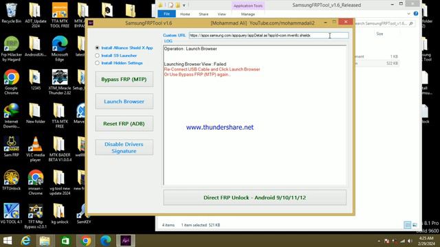 New Samsung Frp Unlock Tool 2024 Direct Frp Tool Adb Enable Failed 12/13/14 #samsung_frp_bypass_202