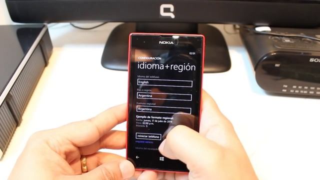 Language changing to Nokia Lumia 520 смотреть онлайн