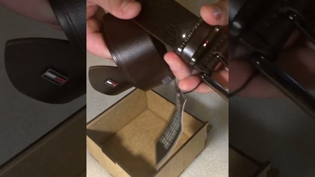 Обзор ремня Tommy Hilfiger шириной 40мм