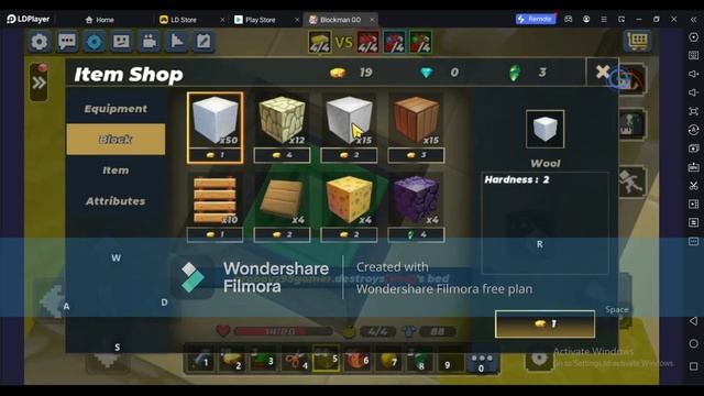 Playing BG in LDPlayer (Blockman Go) смотреть онлайн
