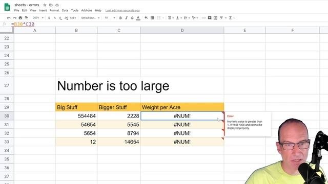 Google Sheets - The #NUM! Error and How to Fix It смотреть онлайн