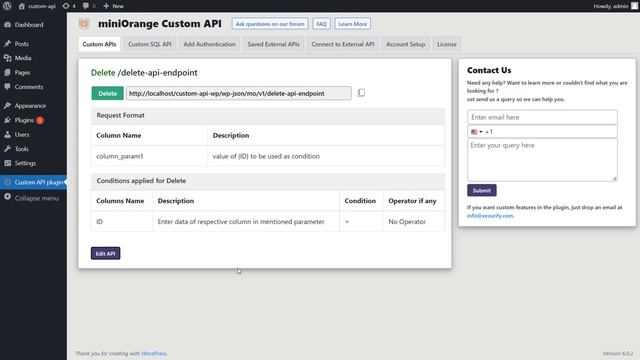 Create Custom API endpoint to perform Delete operation on WordPress data | Delete API WordPress смотреть онлайн