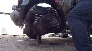 Замена сальника ступицы DAF95XF