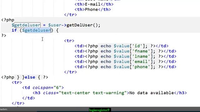 Dynamic Login Register System With CRUD (Part - 10) смотреть онлайн