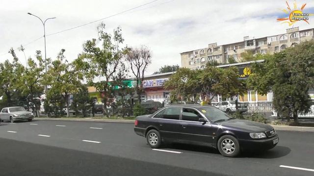 По главным улицам микрорайонов (от17до11мкр.) Шымкент смотреть онлайн