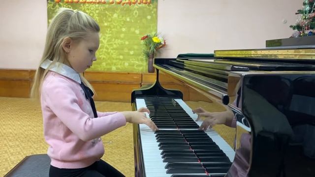 Д.Кабалевский «Вальс» - Тимирянова Арина, 1 класс. смотреть онлайн