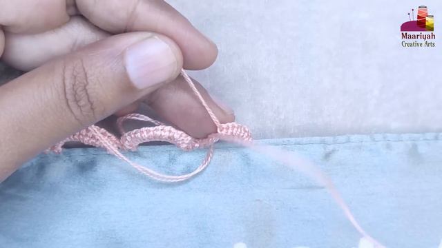 Needle Lace Border | Randa Hand Embroidery Latest Design | Sui Dhage se खूबसूरत Lace बनाये - 934 смотреть онлайн