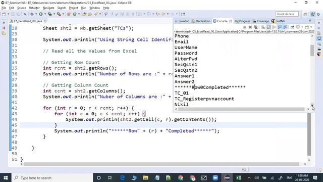 51 FileOperations Excel Part1 смотреть онлайн
