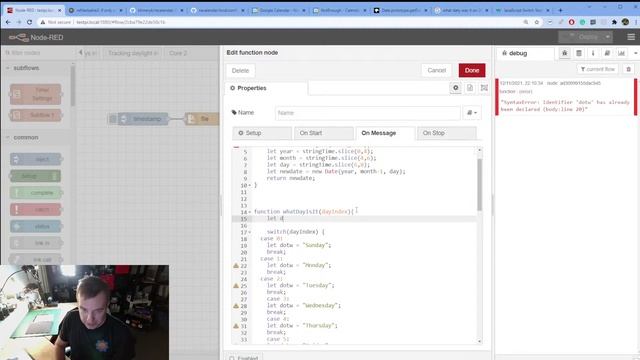 NodeRED Live Sessions: working with data in text files смотреть онлайн
