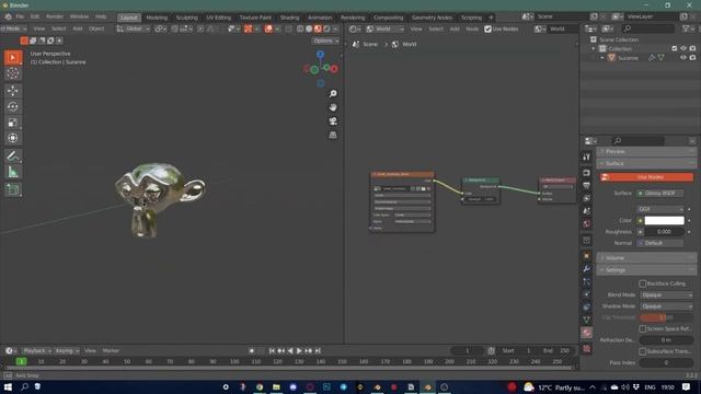 Blender 3.2 HDRI How To Add and Rotate смотреть онлайн