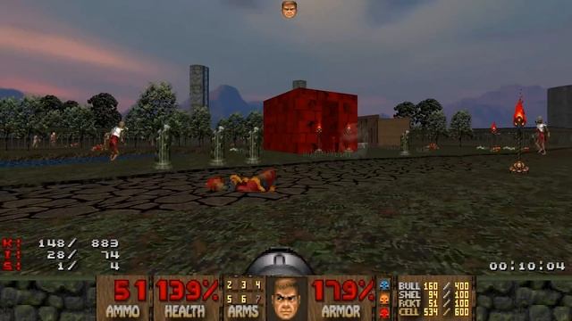 Netherworld - MAP03: The Cemetery (Ultra-Violence 100%) смотреть онлайн