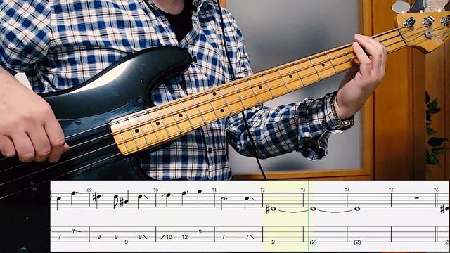 Blondie - One Way Or Another Bass Cover with TAB смотреть онлайн