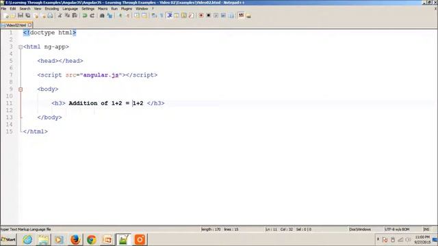 AngularJS 1.x - Learning Through Examples - Video 02 смотреть онлайн