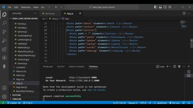 Learn React.js In Hindi | Dynamic Routing | Part 20 | Coder Banjao ! смотреть онлайн