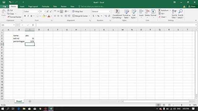 How to save File in Microsoft Excel 2016| Microsoft excel 2016 me File kaise save kare | E-EP02 смотреть онлайн