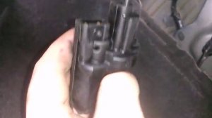 Снятие замка бака