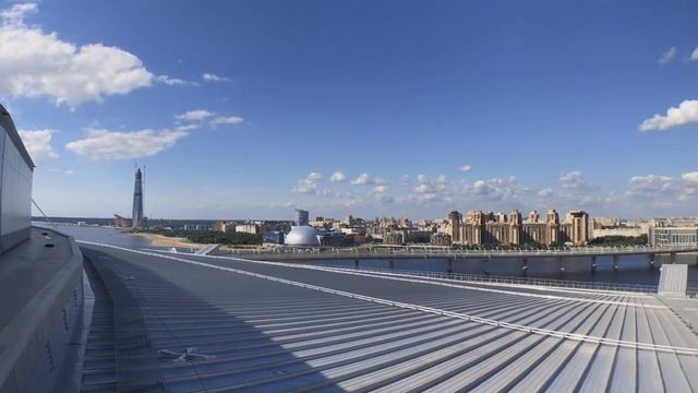 Крыша стадиона "Санкт-Петербург" смотреть онлайн