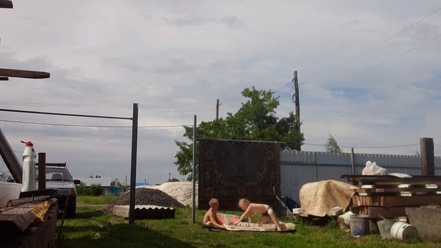 Отдых на даче у дедушки. 7 июля 2021