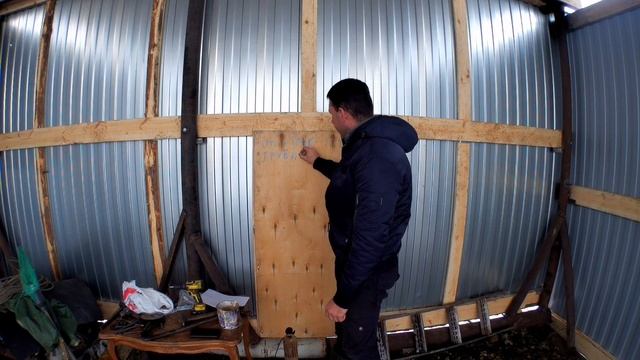 Гараж для грузовика своими руками. смотреть онлайн