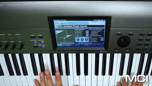 KORG KROME EX Sounds Demo смотреть онлайн