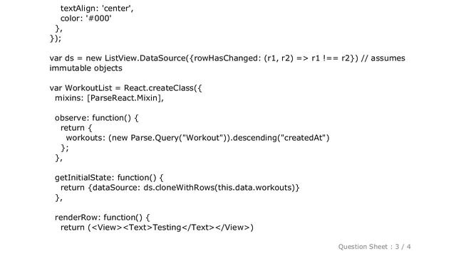 iOS : React-native can't access Parse data смотреть онлайн