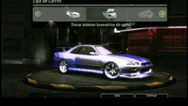 Need For Speed Underground 2-Skyline R34 GTR Mod Vinyl смотреть онлайн