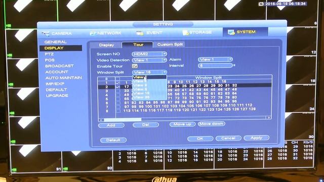 NVR6A16 Duel HDMI Monitor смотреть онлайн