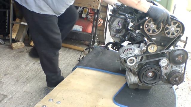 Astra H 1.6 replacement engine prep смотреть онлайн