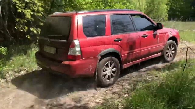 Покатушки, off-road, Outlander XL & Forester смотреть онлайн