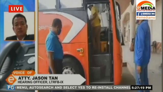 LTFRB REGIONAL OFFICE IX CLARIFIES ON BUS TRIPS IN THE REGION смотреть онлайн
